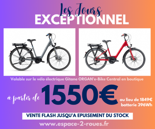 Vélo électrique GITANE en vente flash à Prix Réduit !